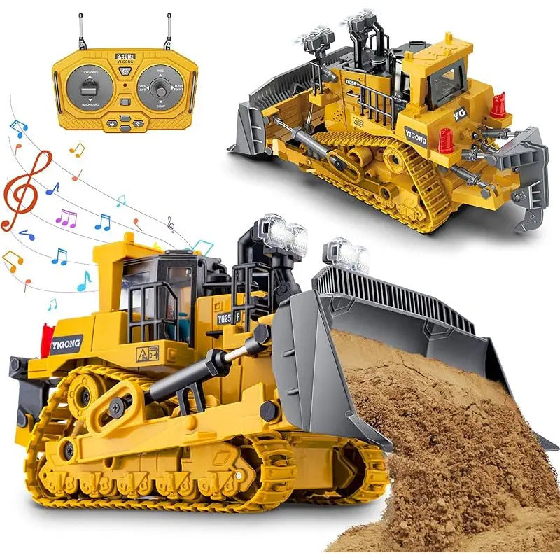 Güçlü ve Gerçekçi Uzaktan Kumandalı Buldozer