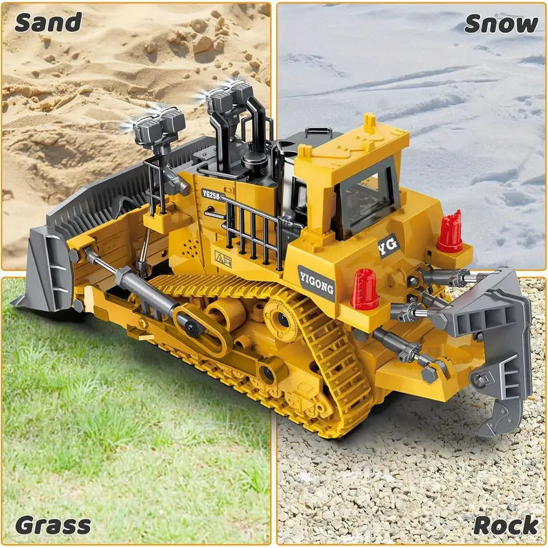 Güçlü ve Gerçekçi Uzaktan Kumandalı Buldozer
