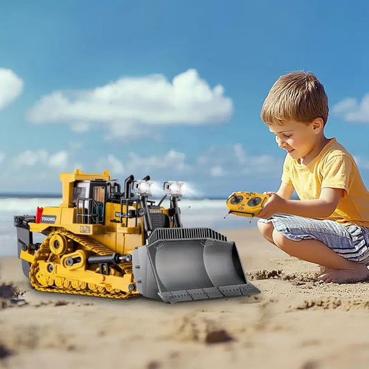 Güçlü ve Gerçekçi Uzaktan Kumandalı Buldozer